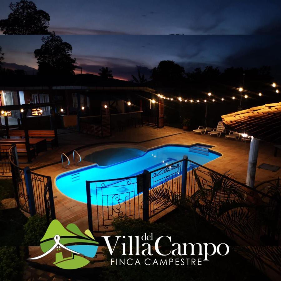 Finca Campestre Villa Del Campo ซานตาโรซา เดกาบัล ภายนอก รูปภาพ